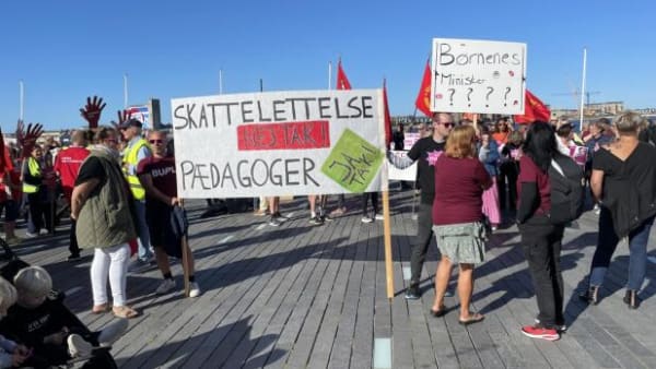 Demonstration i Aalborg mod regeringens økonomiske planer: 'Det er fuldstændig vanvittigt'
