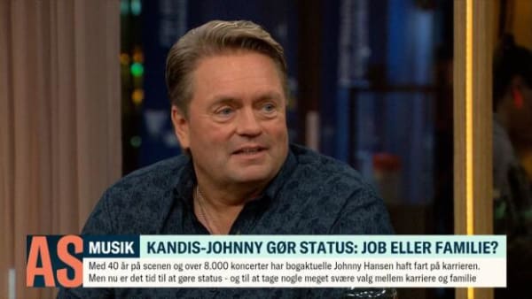 'Din søn savner faktisk sin far': Kandis-Johnny vil skrue ned for blusset efter 40 år og 8.000 koncerter