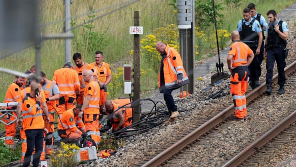 Kort tid før OL-start: Fransk tognet udsat for 'massivt angreb'