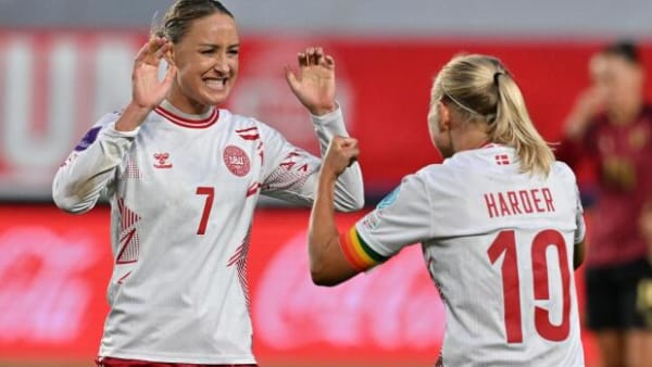 Danmark og Sverige brager sammen ved sommerens EM-slutrunde