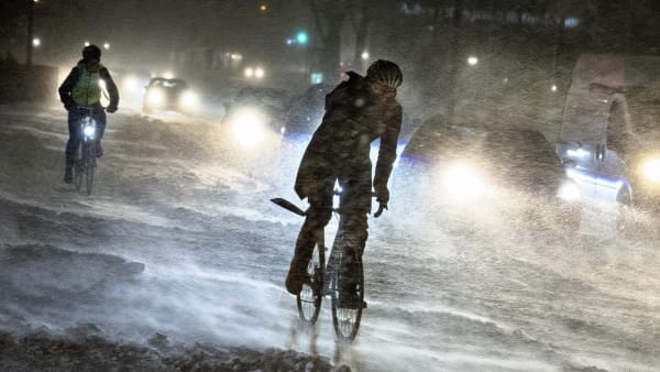 Intenst snevejr har kurs mod Danmark 