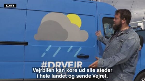 VIDEO: Få en rundvisning i vejrbilen med DR Vejrets fotograf