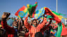 Støttedemonstration for Etiopiens premierminister inden muligt angreb