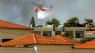 Kampen mod flammerne på Rhodos besværliggøres af kraftig vind: Forventes at fortsætte de kommende dage