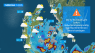 Kraftig regn rammer især Østdanmark på pinsedag