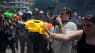 Spaniere med vandpistoler demonstrerede mod overturisme
