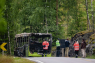 15-årig sigtet efter busbrand i Norge
