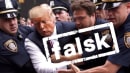 Falske billeder af Donald Trump, der bliver anholdt, set af millioner på Twitter