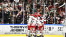 Odense Bulldogs tager første stik i finalesejren efter 11-målsdrama