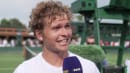 Holmgren holdt fokus, da han for første gang prøvede ekstraordinære Wimbledon
